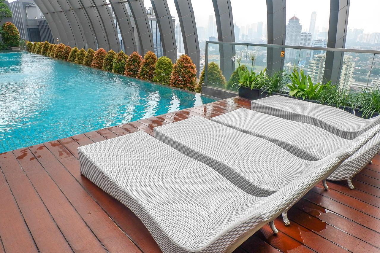 Spacious And Modern 2Br L'Avenue Apartment By Travelio ジャカルタ エクステリア 写真